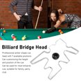 thumbnail image 3 of Pool Cue Head, Acrylic Billiard Bridge Head Portable Durable  for Family Club Party, 3 of 8