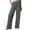Dark Gray, variant on Linen Pants Women Summer High Waisted Wide Leg Dress Pants Woman Flowy Casual Trendy Work Palazzo Trousers Romper for Women Casual Pants Cropped Pants for Women Casual Summer Harem Pants for Women