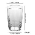 thumbnail image 3 of LQXZWJY Multicolor Disposable Party Cups, Disposable Plastic Cups in Yellow, Clear,Grey,Pink,Sky Blue, and Green, Easy-to-Grip Design, 14 Ounce, 1 Count, 3 of 6
