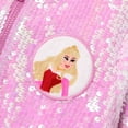 thumbnail image 2 of Disney Princess Girls Bomber Jacket Aurora Graphic Sequin Zip Up Fall Coat Jacket Sizes 3-6, 2 of 6