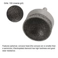 thumbnail image 3 of Unique Bargains Embout de Meulage Concave Sphérique à Pointe Diamant 38mm 100 Grains, 3 of 5