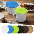 thumbnail image 1 of Meitianfacai 5 Pcs Umbrella Shape Anti-Leak Mug Lids,Unique Design Lids for Cup,4.1 Pouces, 1 of 5