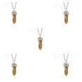thumbnail image 2 of maskred Hexagon Column Charm Findings Handmade Holiday Hanging Pendants Crystal Necklace Earring Keychains Decorations Painting Stone 5Set, 2 of 6