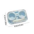 thumbnail image 3 of karymi Contacts Lens Case Portable and Great Looking Travel Contacts Lens Storage Box Compact Holders for Daily and Travel Use Holiday Gifts Gifts for Men, 3 of 6