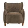 thumbnail image 2 of Noble House Lucia Wingback Armchair,Dark Brown, 2 of 9
