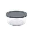 thumbnail image 1 of Mainstays Round Glass Food Storage Container with PE Lid 920ml, 1 of 8