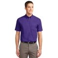 thumbnail image 1 of Port Authority T-Shirt à Manches Courtes pour Hommes TP Violet/pierre Claire, 1 of 1