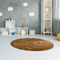 thumbnail image 4 of Sentmoon Washable Rugs Bathroom Rug Round Carpet Bedroom Bedside Blanket Guest Hall Hanging Basket Computer Chair Floor Mat Yoga Mat for Living Room, Bedroom, and Dining Room, 4 of 5