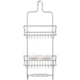 thumbnail image 1 of Better Houseware Aluminum Shower Caddy (Silver) + Soap Holder/Saver Set, 1 of 7