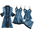 thumbnail image 2 of DPTALR Lingerie Femme Robe en Soie Dentelle Ensemble de Pyjama, 2 of 3