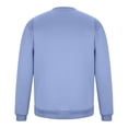thumbnail image 4 of cfhntfmh Chandails Molletonnés pour Hommes Grande Taille Décontractés à Col Rond à Manches Longues Hauts Basiques Molleton Doux Chandails Molletonnés Unis, 4 of 6