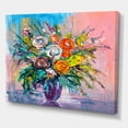 thumbnail image 3 of Designart Bouquet Of VIbrant Flowers Canvas Wall Art, 3 of 4