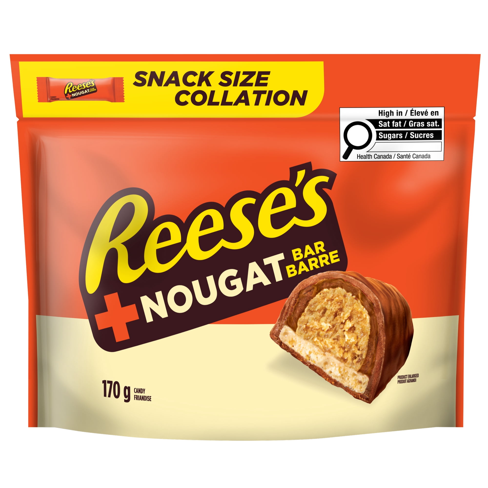 REESE'S +Nougat Snack Size, 170g