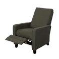 thumbnail image 3 of Fauteuil inclinable CorLiving Kelsey en lin gris-vert, 3 of 6