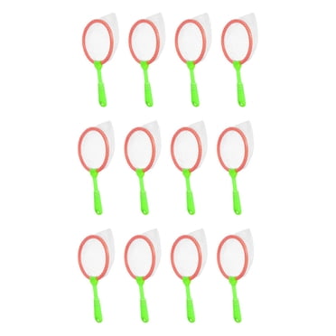 Milisten 12 Pcs Filets de Pêche Portatifs pour Enfants, Filet de Capture d'Insectes, Attrape-Insectes pour l'Extérieur