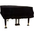 thumbnail image 1 of ORUYROP Housse de Piano à Queue Classique Universelle Décorative, Noir, Taille : 150cm/59.0 Pouces, 1 of 3