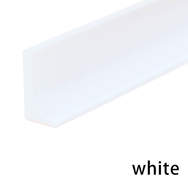 Barrière de Rétention d'Eau pour Salle de Bain Bande de Séparation Sec & Humide en Silicone