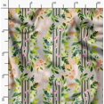thumbnail image 2 of Soimoi Gray Cotton Poplin Fabric Leaf Floral Decor Fabric Printed Yard 58 Inch Wide, 2 of 6