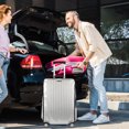 thumbnail image 3 of Clear PVC Suitcase Protector Cover - Waterproof Luggage Dust Bag (22-30 Wheeled Case), 3 of 9