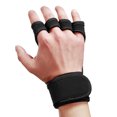 thumbnail image 1 of Lifting Gloves Workout Gloves with Integrated Wrist Wraps Anti-slip Hand Protector for Weight Lifting Powerlifting, 1 of 8
