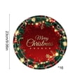 thumbnail image 3 of LSLJS Christmas Paper Plates Party Supplies Disposable Paper Plates 16pcs Paper Cup 16pcs Tissue 20pcs Tablecloth 1pc for Decor Christmas Party Supplies, 3 of 7