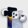 thumbnail image 5 of Caseco iPhone 15 Pro Max Case With Mag-Safe - Blue Flower, 5 of 5