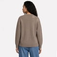 thumbnail image 3 of Devoted, Embroidered Flower Sweater , Sizes XS-XL, 3 of 5