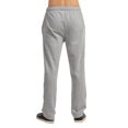 thumbnail image 2 of Men‘s Open Bottom Terry Sweatpants  Elastic Drawstring Waistband  Charcoal Grey S,h.grey(openbottom),L, 2 of 4