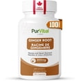 thumbnail image 1 of Ginger Root Capsules 300mg (100 Capsules), 1 of 9