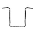 thumbnail image 3 of LA Choppers Ape Hanger 1 1/4in. Handelbar - 18in. Rise - Chrome,, 3 of 3