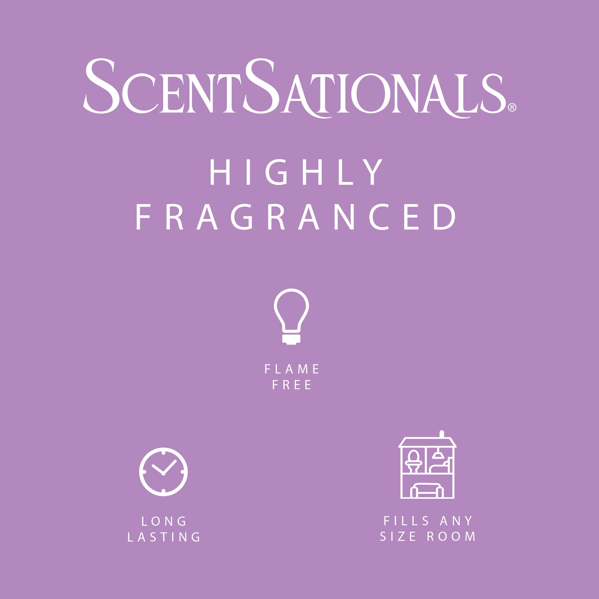 Cubes de cire parfumée ScentSationals - Lilac Blossoms
