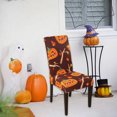thumbnail image 4 of Oefntac Savings Halloween Halloween Chair Cover Pumpkins Stretch Washable Removable Dining Chair Slipcovers Protector Cover for Home Hotel Restaurant Kitchen, 4 of 6