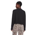 thumbnail image 3 of George Women's Cropped Mock Neckline Top, 3 of 6
