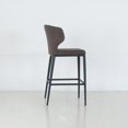 thumbnail image 3 of Tabouret de Bar à Dossier Ailé Rembourré de Qualité Contractuelle Cabo (26 Po/29 Po), 3 of 5