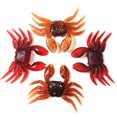thumbnail image 4 of fish bait soft fish tackle 8cm fish crankbaits pvc fish lure simulation crab fish bait, 4 of 9