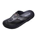 thumbnail image 1 of Xfvqtps Mens Flip Flops Sandals Thick Soft Sole Non Slip Spring Summer Outdoor Beach Walking Comfortable Thong Sandals, 1 of 6