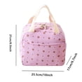 thumbnail image 3 of Chmadoxn Lunch Box, Bento Boxes Lunch Bag Bring Food To Work Portable Portable Insulated Bento Bag Corduroy Meal Bag Portable insulated lunch, 3 of 3
