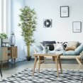 thumbnail image 3 of Costway 6 ft Artificial Bamboo Silk Tree Indoor Outdoor Home Office Decorative Planter, 3 of 8
