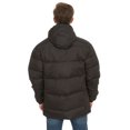 thumbnail image 4 of Trespass Mens Hooded Padded Casual Jacket Clip Black in Size - XL, 4 of 7