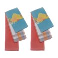 thumbnail image 3 of Dish Cloth (Set Of 3 Pcs) (Plaid W/Pumpkin Patch) - Set of 2, 3 of 4
