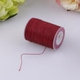 thumbnail image 2 of yuksok 130M 0.5mm Leather ed Thread Cord String for DIY Leather Craft Deep Red, 2 of 8