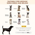 thumbnail image 4 of PawHut Elevated Cooling Pet Bed with Canopy for Medium-Sized Dogs Grey, 4 of 10