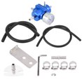 thumbnail image 2 of Universal Adjustable Fuel Pressure Regulator Gauge Kit 0-140 PSI Aluminum, 2 of 8
