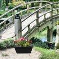 thumbnail image 3 of HORIALENCE 2Sets Plastic Planter Holder with Drainage for Vegetable Planter and Balcony Flower Pot Use, 3 of 7