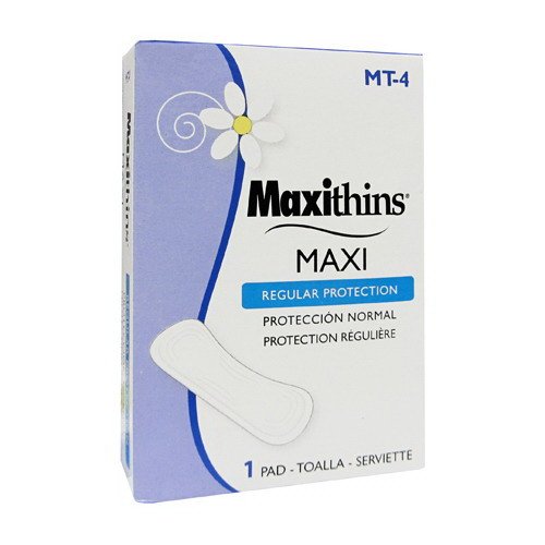 Hospital Specialty Co. - Maxithins Thin, Full Protection Pads, 250 Individually Boxed Napkins/Carton MT-4 (DMi CT