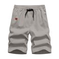 thumbnail image 4 of DPTALR Pantalon Cargo Mi-Long pour Hommes Coupe Régulière Classique Salopettes pour Hommes Shorts d'Été pour Hommes, 4 of 7