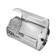 thumbnail image 3 of facefd Tambour de Rôtissoire pour Gril en Acier Inoxydable, Rotation à 360, Tambour de Rôtissoire pour BBQ, Outil de Rôtissoire pour Gril, 26x11,7x11,7 cm, 3 of 9