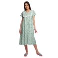 thumbnail image 1 of Moomaya Nuisette en Dentelle de Coton pour Femmes Col en V Imprimé, 1 of 5