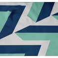 thumbnail image 4 of Vargottam Indoor/OutdoorRoundTablecloth 58 InchRoundTablecloth Waterproof PatioTableCloths- Spring/SummerTableCovers for Backyard CircularTable/BBQs/Picnic -Navy Blue, Aquamarine, 4 of 8
