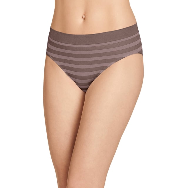Jockey Women's Matte & Shine Seamfree Hipster